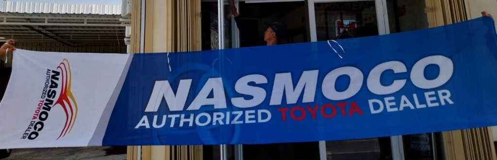 Cetak Umbul Umbul di Solo