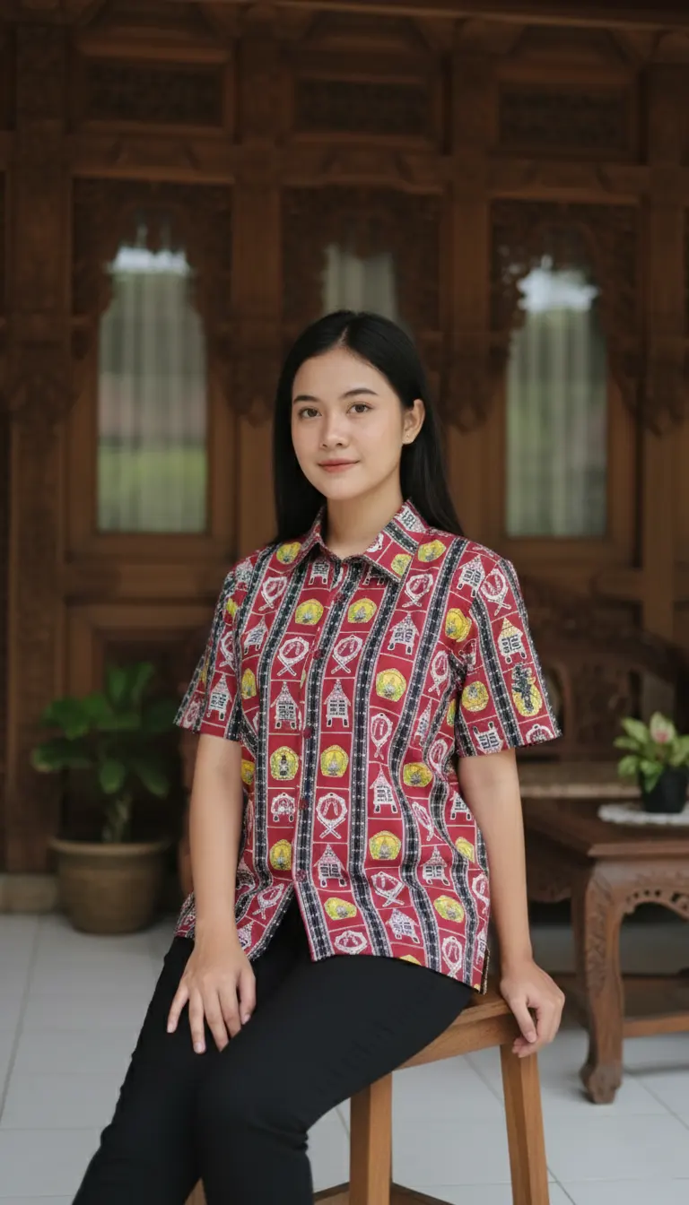 Kemeja Batik Costum - Gambar 8