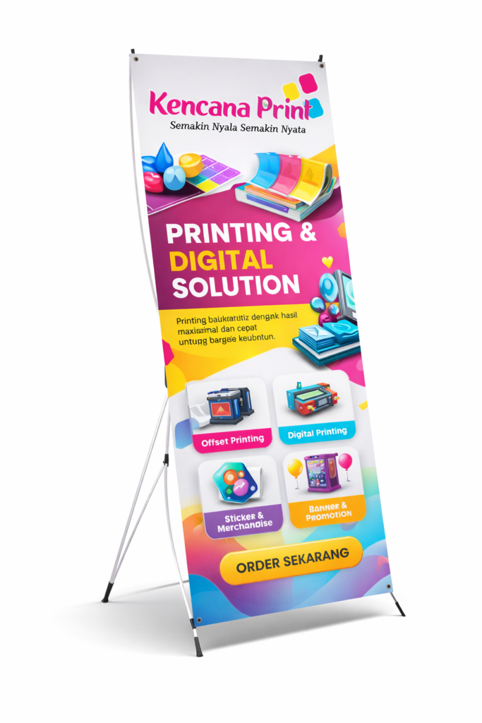 Cetak X Banner