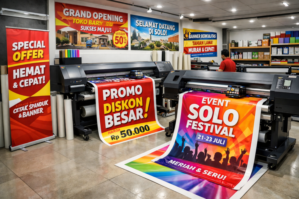 Cetak Spanduk dan Banner di Solo